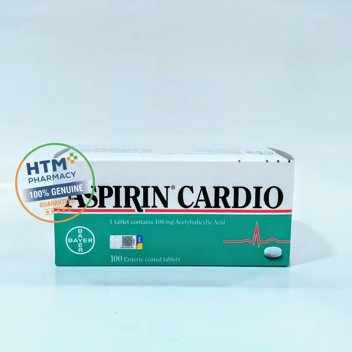 ASPIRIN CARDIO 100MG 100's Lazada
