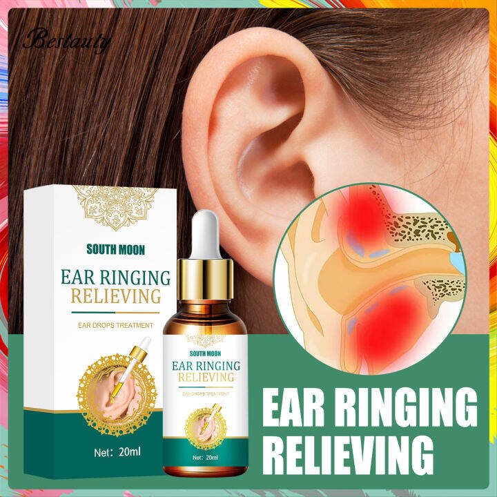 South Moon 20ml Ear Ringing Relieving Ear Drops Tinnitus Deafness Ear