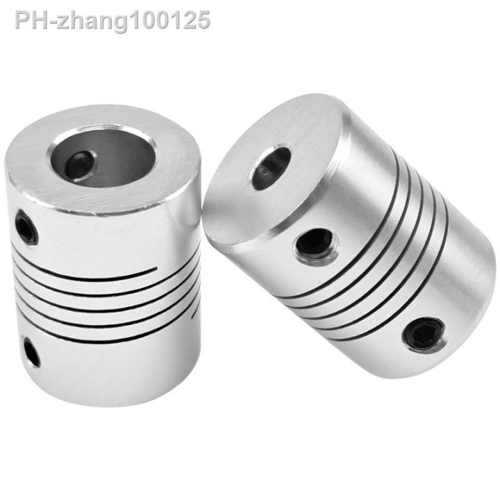 cnc-motor-jaw-shaft-coupler-d18l25-aluminum-alloy-flexible-printer-winding-coupling-encoder-coupling-hole-3-4-5-6-7-8-10mm