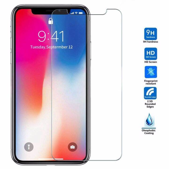 คลังสินค้าพร้อม-กระจกนิรภัย-9h-กระจกนิรภัยใสพิเศษ-iphone-6-6s-7-8-plus-xr-x-xs-max-iphone-12-11-13-14-pro-max-12pro-ตัวป้องกันหน้าจอ11pro