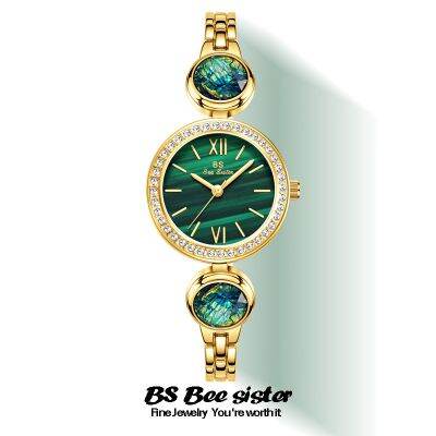 new fund sell like hot cakes overseas retro light luxury temperament female FA1649 malachite green ✐