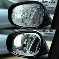 2 Pcs Car Rainproof Clear Film Rearview Mirror Protective Anti Fog Waterproof Film Auto Sticker Accessories 100x145mm Bumper Stickers Decals Magnets