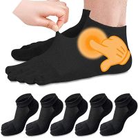 5 PCS Men Five Toe Socks Spring Summer And Autumn Fashion Boat Sock Mans And Male 5 Finger Cotton Short Socks men stockings Socks