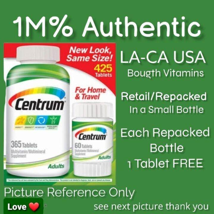 (Centrum Advance) Multivitamins Minerals zinc Adult Ages20 plus Zinc