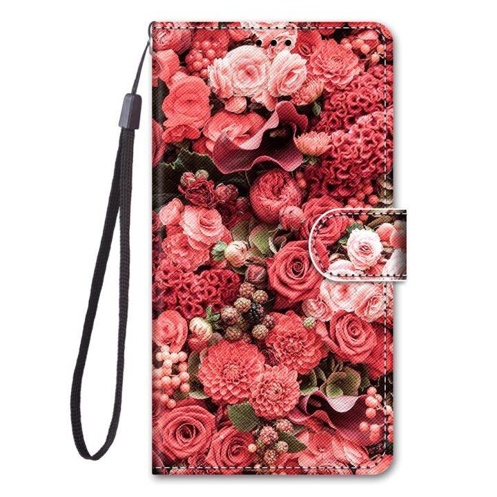 เคสโทรศัพท์แบบฝาพับหนังสำหรับ-a10กาแลคซี-samsung-a20-a30-a40-a50-a70-a20e-a30s-สิงโตแมวกระเป๋าสตางค์ลายภาพวาดฝาปิดมีช่องใส่บัตร-carterfa