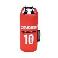 กระเป๋า ถุง กันน้ำ CRESSI WATERPROOF DRY BAG WITH ZIP POCKET 10 LITRE