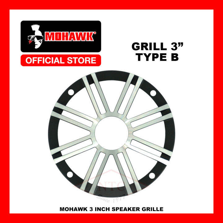 MOHAWK Car Audio Accessories 3 inch Grille TYPE B Lazada