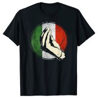 Italian Gift Shirt Funny Italy T Shirt Casual Cotton Men Cool Graphic Streetwear Short Sleeve Birthday Summer Style T-shirt