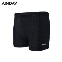 Brand Mens Swimwear Swimming Boxer Shorts Trunks Swimsuits Sports Waterproof Swim Suits Briefs Man Surf Boardshorts Plus Size Swimwear