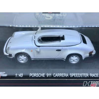 โมเดลรถเหล็ก PORSCHE 911 CARRERA SPEEDSTER RACE 1987 สเกล 1/43 High Speed ราคาพิเศษ มีฐาน มีกล่องใส