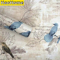 HaoHome Bird Wallpaper Removable Self Adhesive Wallpaper Peel and Stick Contact Paper for Cabinets Countertops Furniture Decor