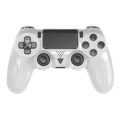 Ps4 Controller จอยสติ๊กสำหรับเล่นเกมบลูทูธไร้สาย Gamepad พร้อม Light Bar การสั่นสะเทือนคู่ Gyroscope Handle Color