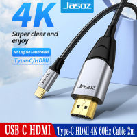 Jasoz USB C สาย HDMI Type C เป็น HDMI Thunderbolt 3 Converter สำหรับ Mate 30 Pro USB-C อะแดปเตอร์ HDMI USB Type-C HDMI