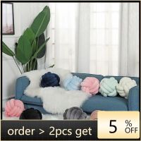 【CW】△№  Hand Knot Cushion Sofa Throw Soft Round Car Stuffed Bed Room