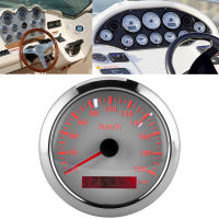 85mm GPS Speedometer 200km/h Odometer Waterproof for Boat Car Yacht Motorcycle White plate