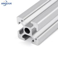 ANDUUK 1pcs 2020 Aluminum Profile European Standard Anodized Extrusion 100 300 600 800 2000mm Length Linear Rail Hand Tool Parts Accessories