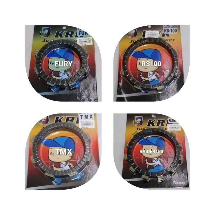 clutch lining fury 125