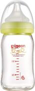 Bình Sữa Thủy Tinh Pigeon Cổ Rộng Hàng Nội Địa Nhật 160ml