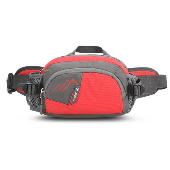 nylon-running-waist-bag-lightweight-with-bottle-holder-running-belt-waist-pack-portable-breathable-waterproof-sports-accessories-running-belt