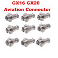 1 Set Waterproof GX16 GX20 Aviation Connector 6/4/5/3/7/8/9Pin Male Female Flange French Circular Air Industry Power Socket