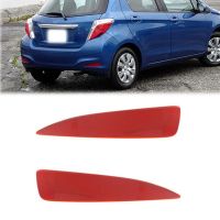 ❆ For Car Rear Bumper Reflector Brake Light Lamp Rear Stop Fog Lamp For Toyota Yaris CE/L/LE 2012-2014 5216352100 5216452100