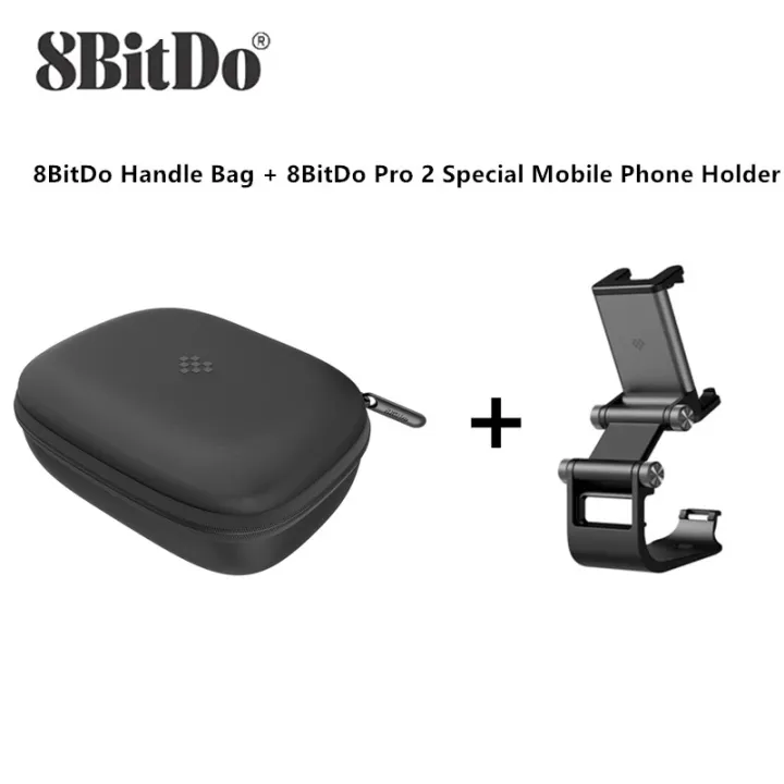 8BitDo Pro 2 Mobile Phone Holder Smartphone Clip Extender + 8BitDo ...