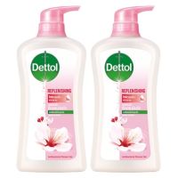 แพคคู่ 2 ขวด เลือกสูตรได้ Dettol สบู่เหลวอาบน้ำ แอนตี้แบคทีเรีย 500 มล. (เดทตอลอาบน้ำ)