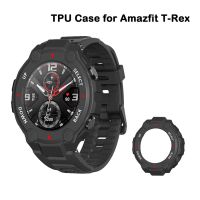 ป้องกันทีพียูอ่อนสำหรับ Amazfit T-Rex Pro ฝาครอบป้องกันกรอบกันชนป้องกันนาฬิกาสำหรับ Huami Amazfit TREX A1918