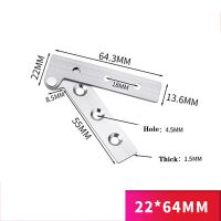 1ชิ้น65/100/150มม. หนาสแตนเลสบานพับปากไก่360องศาหมุนบานพับจุดหมุนประตูอุปกรณ์ฮาร์ดแวร์ล็อคฮาร์ดแวร์ประตู