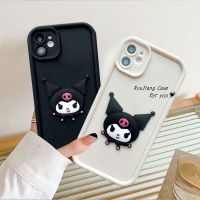 เคส RouJiang สำหรับ iPhone 15 14 13 12 11 Pro Max X XR Xs Max 8 7 6S Plus SE 2020การ์ตูนอะนิเมะคลาสสิกและตัวละคร Kuromi วางด้วยตนเองเคสโทรศัพท์