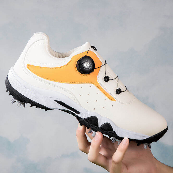 footjoy-รองเท้าผ้าใบกอล์ฟรองเท้ากอล์ฟผู้หญิงกันลื่นกลางแจ้งขนาด36-46นิ้วใหม่สำหรับใส่เดินรองเท้าผ้าใบนักกีฬาเล่นกอล์ฟ