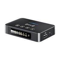 3 in 1 NFC BT5.0 Transmitter Receiver LED Digital Display USB Bluetooth-compatible Adapter Dongle AUX Built-in Mic