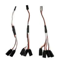 【LZ】 1Pcs 15 centímetros 20cm 30cm 50cm 1to1 1to 2 1 para 3 1 para 4 RC Servo Cabo de Extensão Com interruptor de Fio para RC Modelo de Aeronave Carro Servo