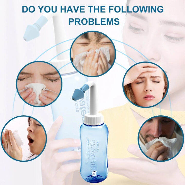 Nasal Irrigation, Nasal Irrigation, Sinus Allergy Relief Cleaning Agent