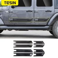 ฝาครอบแผ่นกันที่ป้องกันรอยขีดข่วนประตูรถสำหรับรถ Jeep Gladiator JT Wrangler JL 2018 2019 2020 2021อุปกรณ์เสริม2022