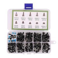 10 kinds Values 180PCS Tactile Push Button Switch micro-trigger Mini Momentary Tact Assortment