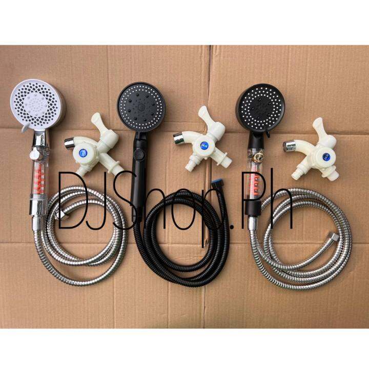 Shower set 4 modes of water pressure high pressure Showerheads Lazada PH