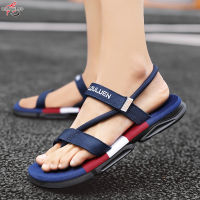 Flip Flops สำหรับผู้ชายที่รองเท้ามีพื้นรองเท้าแบบแบนและยึดพื้น