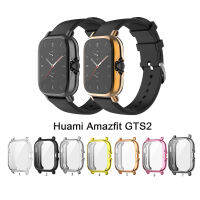 เคส TPU เคลือบโลหะด้วยไฟฟ้าแบบนิ่มสำหรับ Huami Amazfit GTS 2e Gts2ตัวป้องกันกันชน