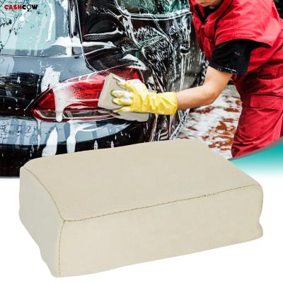 ผ้าชามัวร์สังเคราะห์ Demister Pad Car Washing Windows Cleaning Sponge Soft Cloth Super Absorbent Windscreen Cleaning Washing Tool