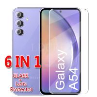 Glass For Samsung Galaxy A54 Tempered Glass HD Screen Protector Camera Film Samsung A54 A53 A34 A73 A52 A14 A04 Glass Galaxy A54