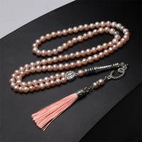 Perla Naturale Tasbih Musulmano 99เพอร์ไลน์ Di Preghiera Sioni 6-7มม. Gioielli Islamici Diaspro Rosso Regaha Arabo Rosario Islamico Mesbaha