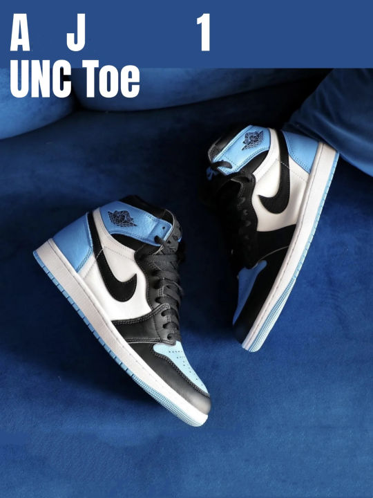 J1 off white UNC UA, Men's Fashion, Footwear, Sneakers on Carousell