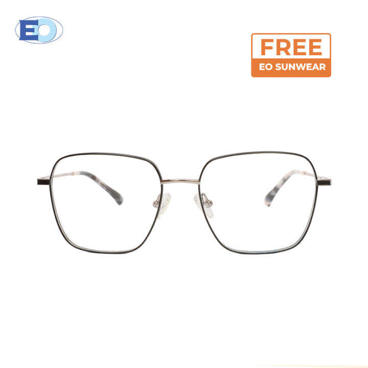 Eo Seen Eyewear Lander Fashion Eyeglasses For Men And Women Titanium Square Lazada Ph