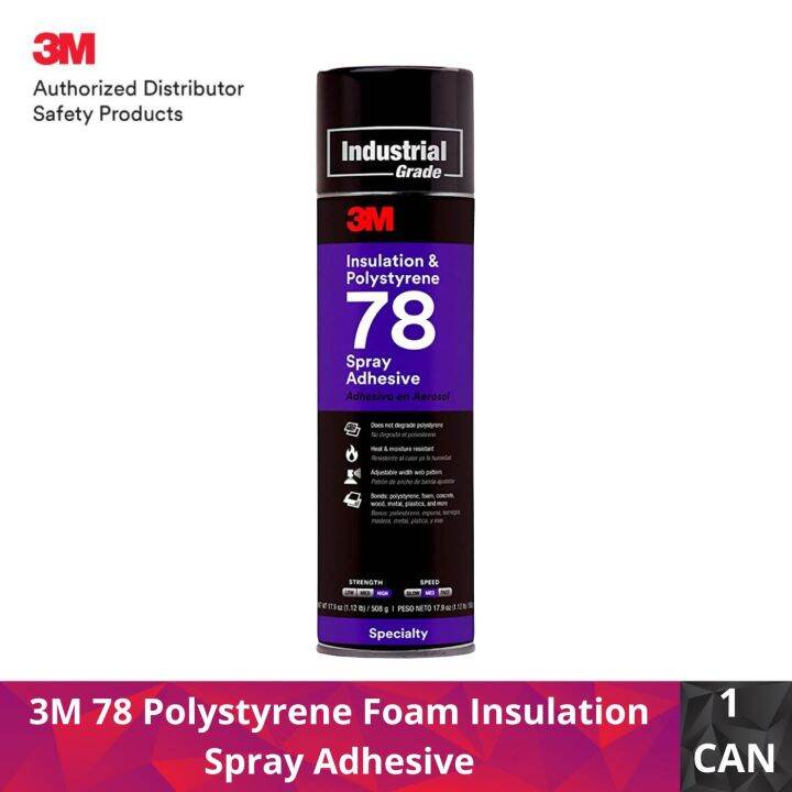 3M 78 Polystyrene Foam Insulation Spray Adhesive Lazada