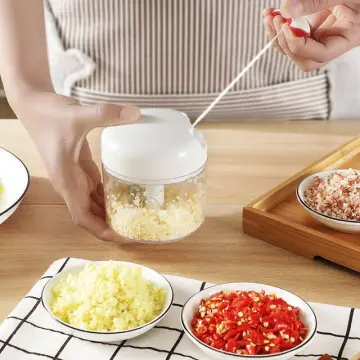 Garlic Dicer Chopper - Mounteen  Garlic, Garlic crusher, Garlic press