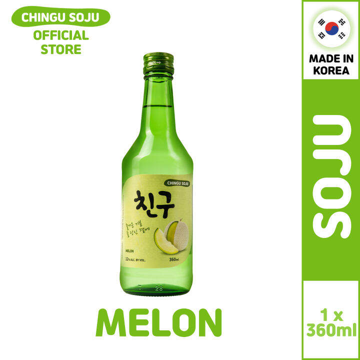 Chingu Soju Melon 360ml Lazada PH