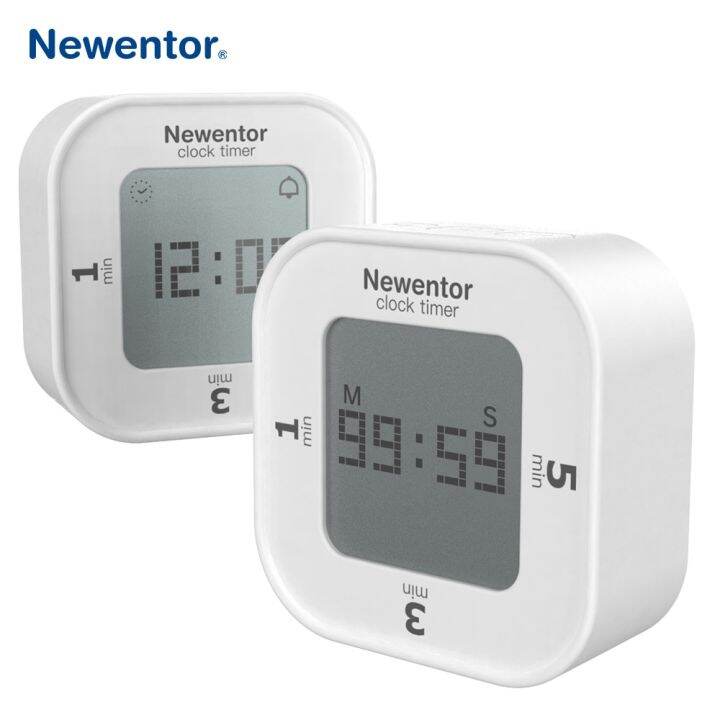 Newentor CT01 Digital Kitchen Timer Countdown Timer Clock Alarm ...