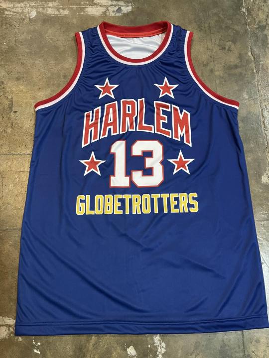 WILT Chamberlain #13 Harlem Globetrotters Throwback Basketball
