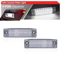 Gdj15 Grj15สำหรับ Toyota Land Cruiser พราโด Trj150สำหรับ Gx470เล็กซัสแคนบัส Smd ป้ายทะเบียน Led สีขาวโคมไฟป้ายอัตโนมัติ